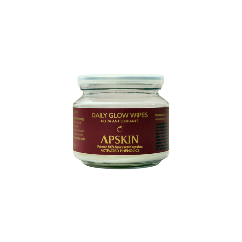 APSKIN Daily Glow Wipes - 30 pack